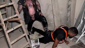 comi o cu do seguranca na obra