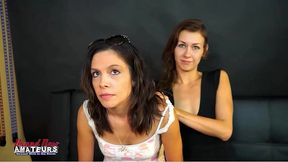 jamie litton meredith tiny brunette coeds shared deepthroat swallow!