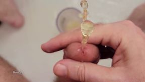Epic Cum and Piss Fountains From My Pee Hole.