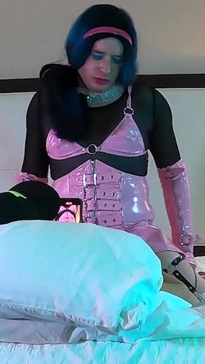 Trans in Chastity Fucked Raw - Compilation 9