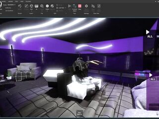 Getting Freaky with a angel in Roblox