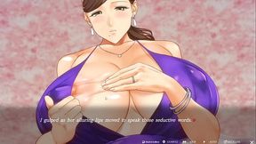 Manami'_s Masturbation Demand: MILF Orders me to Jerk Off with Her (Uncensored Hentai Game)