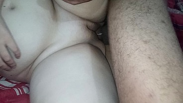 Esposa pegando amigo de aplicativo pela primeira vez, fazendo corno ficar de voyeur