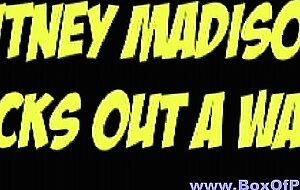 4K/ She Is Back To Suck Some Cock Again! Watch Bit Titttied Britney Madison Extract His Load Of Jizz