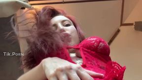 Member video sent by @jess_fox @Teasing and #Solo #Redhead Porn #Sexy Lingerie #Shaved Pussy gratis sex porno | Tik.Porn