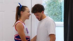 Busty Cheerleader Risa May Gets Her Way - Risa May