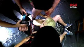 Bukkake swallow dirt with striking Ashlee Cox from Erotic Planet