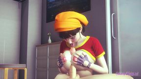 POV Dragon Ball Hentai – Pan Gives Boobjob, Blowjob & Gets Fucked for Creampie