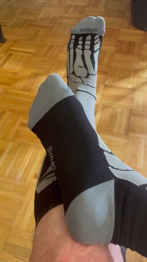 Cspot in Skeleton Socks