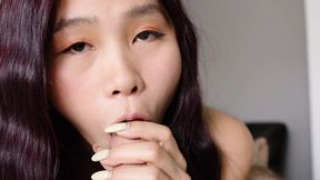 Deep throat creampie after intense oral&#x1F61C; session
