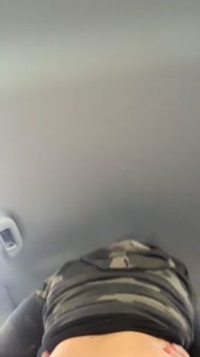 Uber driver rides me til I busted inside her pussy