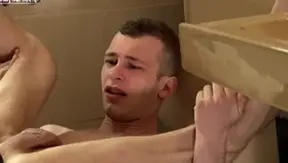 Boy Sucks Ron's Cock on Floor