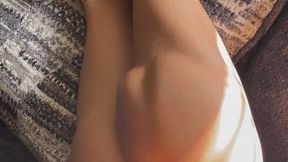 Sun On My Calves and Feet