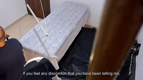 he went to the doctor to have his prostate examined, but the doctor stuck the strapon in his ass.