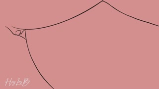 An anime girl and her PINK DREAM of getting fucked by a big cock (by HeyLesB)