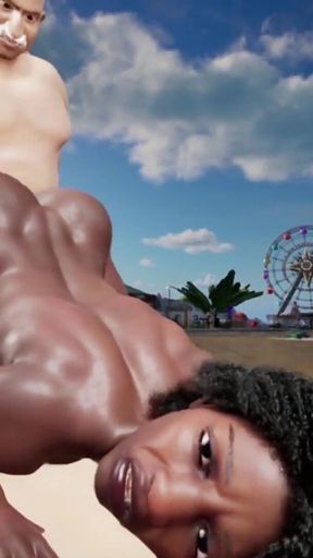 Culita the Brazilian Big Boty and Tits Ebony Girl