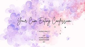 Your Cum Eating Confession