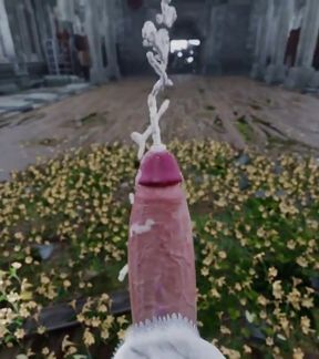 Aerith Erection POV (futa Shemale)