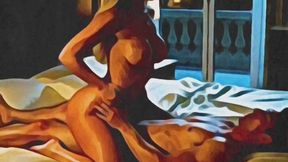 Seductive Erotic Cartoon: Watch a Woman Explore Her Sexual Desires - AI Generated - 3D Hentai Manga Anime - MILF Having Sex