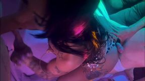 shemale vanessa rafaella and shemale leticia rodrigues - i was at the club with my friend and two guys called us to fuck and soon we were fucking inside the club