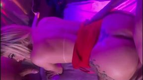 shemale vanessa rafaella and shemale leticia rodrigues - i was at the club with my friend and two guys called us to fuck and soon we were fucking inside the club