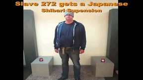 Slave272 Enjoys Intense Shibari Bondage inGay BDSM Session