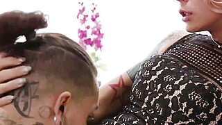 Cheating ts Aubrey Kate gives hunk a hard fuck