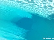 Dani Daniels and Cherie DeVille go for a swim