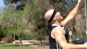 Sexy Blonde Candy Manson Slides The Hard Dick In Between Her Big Tits