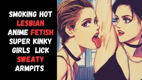 fit sexy lingerie underarm models lesbian lovers manga anime fetish pit obsessed girls lick sweaty muscled armpits