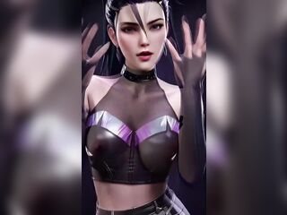 Kaisa's Seductive Dance (Justin Timberlake - SexyBack) ha-ha-ha CG Dance