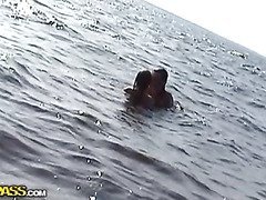 Couple in sex outdoor