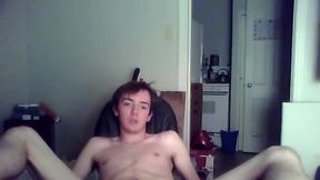 Horny Twink Gets into Jerking His Meat