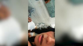 Michy Perez Bts Hot Bathroom Quick Fuck with the Goddess