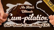 The Nia Ross Ultimate Cumpilation Feet - Facial - Cum Milking Vol 1