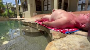 I got so hard skinny dipping I had to Jerk