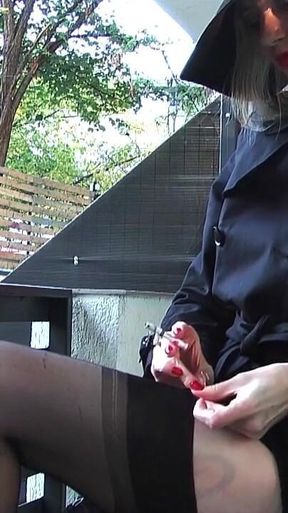 Fully Fashioned Nylon Legs