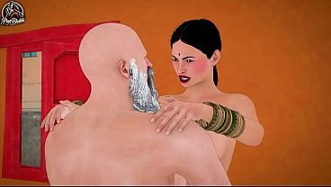 Desi Bhabhi had sex with her father in law