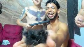 Angel & Vittorio & Mikee Private Show