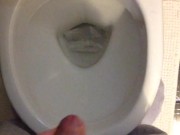 Golden rain. My cock gives a lot of piss. Hot piss.