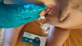 4 Supposte di glicerolo nel culo e sculacciate. La schiava deve essere addestrata cosi.