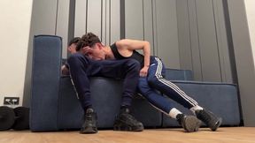 Sneaker Lads Choke Fuck Holes Gushing Cum Wrecked Asses