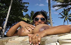 Kristina milan - huge black tits