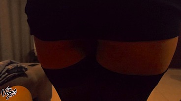 Post-Burlesque Passion Fuck: Dress Up Tease, Sloppy Blowjob, Rough Doggy, Pillow Missionary Orgasm & Condom Creampie - Selena Vega Real Amateur