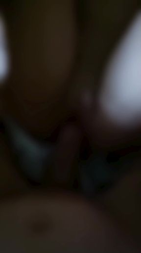 Amateur girl shows off her pixelated homemade pussy in a solo scene