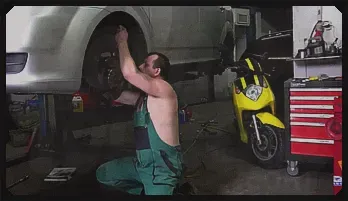 Mechanic Polishes Babe's Face with Fresh Sperm Hardcore Reality Porn