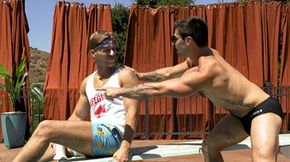 Hairy Lifeguard Thanked By Being Properly Fucked