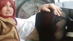 Crossdress Cosplay Korisu Pantyhose Tease