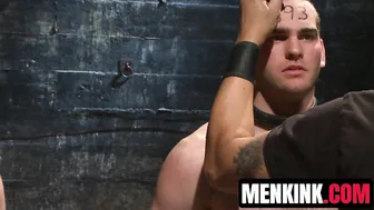 Abel Archer and John Smith endure a hardcore BDSM session with their master