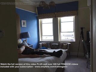 Training Zero Femdom Thrall Face Sitting Orgasm Servitude Denied Chastity Real Homemade Amateur Couple Wife MILF Obedient